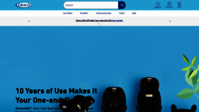 What Gracobaby.com website looked like in 2020 (4 years ago)