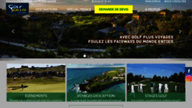 What Golfplusvoyages.com website looked like in 2020 (3 years ago)