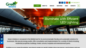 What Greeninitiative.me website looked like in 2020 (4 years ago)
