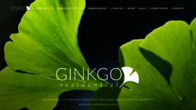 What Ginkgores.com website looked like in 2020 (3 years ago)