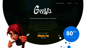 What Geewa.com website looked like in 2020 (3 years ago)