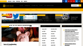 What Geekleak.dk website looked like in 2020 (3 years ago)