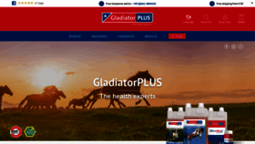 What Gladiatorplus.com website looked like in 2020 (3 years ago)