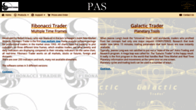 What Galacticinvestor.com website looked like in 2020 (3 years ago)