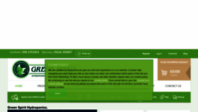 What Greenspirit-hydroponics.com website looked like in 2020 (3 years ago)
