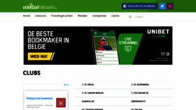 What Genk.voetbalnieuws.be website looked like in 2020 (3 years ago)