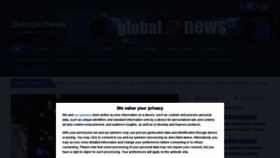 What Global247news.com website looked like in 2020 (3 years ago)