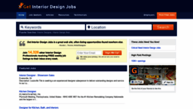 What Getinteriordesignjobs.com website looked like in 2020 (3 years ago)