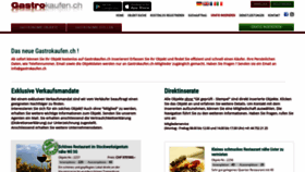 What Gastrokaufen.ch website looked like in 2020 (3 years ago)
