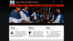 What Gyanbhartipublicschool.com website looked like in 2020 (3 years ago)