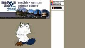 What German-grammar.de website looked like in 2020 (3 years ago)