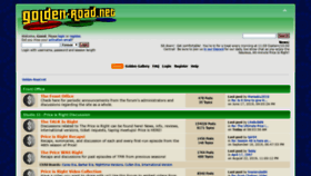 What Golden-road.net website looked like in 2020 (3 years ago)