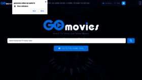 What Gomovies-online.vip website looked like in 2020 (3 years ago)