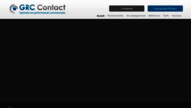 What Grc-contact.fr website looked like in 2020 (3 years ago)