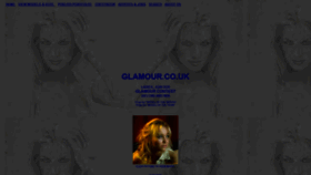 What Glamour.co.uk website looked like in 2020 (3 years ago)