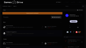 What Gamesdrive.co website looked like in 2020 (3 years ago)