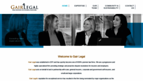 What Gairlegal.com.au website looked like in 2020 (3 years ago)