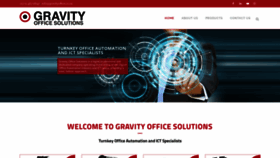 What Gravityoffice.co.za website looked like in 2020 (3 years ago)