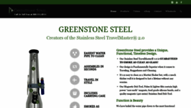 What Greenstonesteel.com website looked like in 2020 (3 years ago)