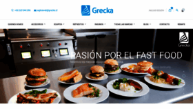 What Grecka.cl website looked like in 2020 (3 years ago)