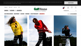 What Golfhouse.com website looked like in 2020 (3 years ago)