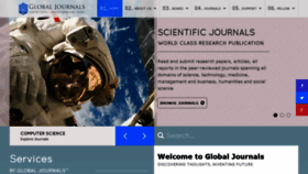 What Globaljournals.org website looked like in 2020 (3 years ago)
