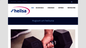 What Gymheilsa.is website looked like in 2020 (3 years ago)