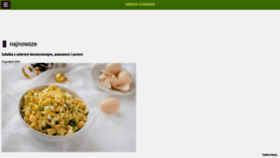 What Greencookies.pl website looked like in 2020 (3 years ago)