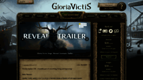 What Gloriavictisgame.com website looked like in 2020 (3 years ago)