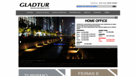 What Gladtur.com.br website looked like in 2020 (3 years ago)