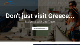 What Geo-travel.gr website looked like in 2020 (3 years ago)