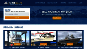 What Gsiboat.com website looked like in 2020 (3 years ago)
