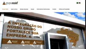 What Grupoassist.com.br website looked like in 2020 (3 years ago)