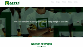 What Getra.com.br website looked like in 2020 (3 years ago)