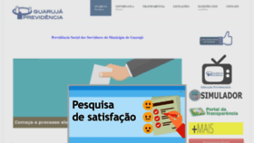 What Guarujaprevidencia.com.br website looked like in 2020 (6 years ago)