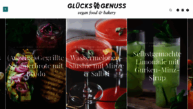 What Gluecksgenuss.de website looked like in 2020 (3 years ago)