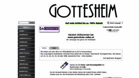 What Gottesheim-online.at website looked like in 2020 (3 years ago)