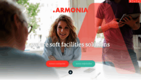 What Groupe-armonia.com website looked like in 2020 (3 years ago)