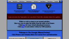 What Gamineral.org website looked like in 2020 (3 years ago)