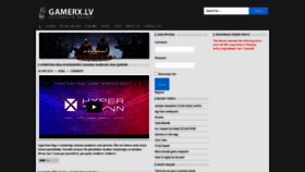What Gamerx.lv website looked like in 2020 (3 years ago)