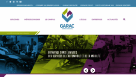 What Garac.com website looked like in 2020 (3 years ago)