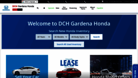 What Gardenahonda.com website looked like in 2020 (3 years ago)