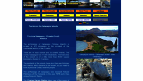 What Galapagos-reise.com website looked like in 2020 (3 years ago)