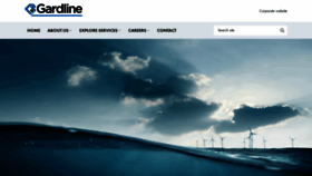 What Gardline.com website looked like in 2020 (3 years ago)