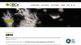 What Gbce.es website looked like in 2020 (3 years ago)