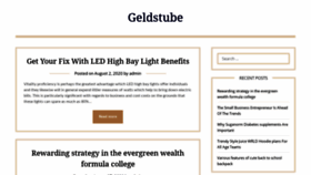 What Geldstube.net website looked like in 2020 (3 years ago)