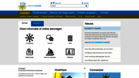 What Gemeentelangedijk.nl website looked like in 2020 (3 years ago)