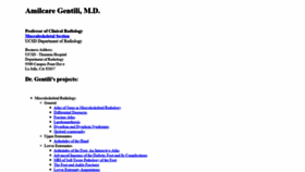 What Gentili.net website looked like in 2020 (3 years ago)