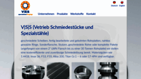 What German-specialsteel.com website looked like in 2020 (3 years ago)