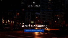 What Gerlitz.net website looked like in 2020 (3 years ago)
